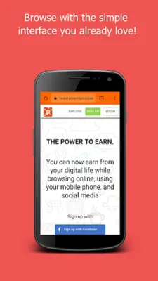 Mango Browser Fast & Secure with Rewards android App screenshot 1