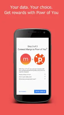 Mango Browser Fast & Secure with Rewards android App screenshot 2